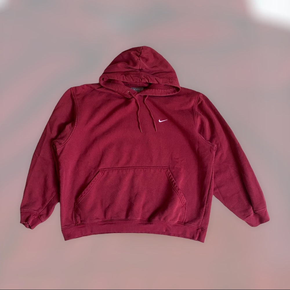 Vintage Nike grey tag y2k hoodie sz L